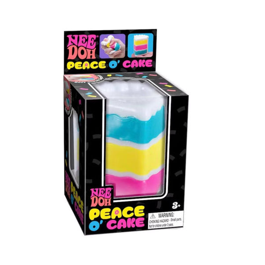 NeeDoh Peace O’ Cake Squishy Fidget Toy
